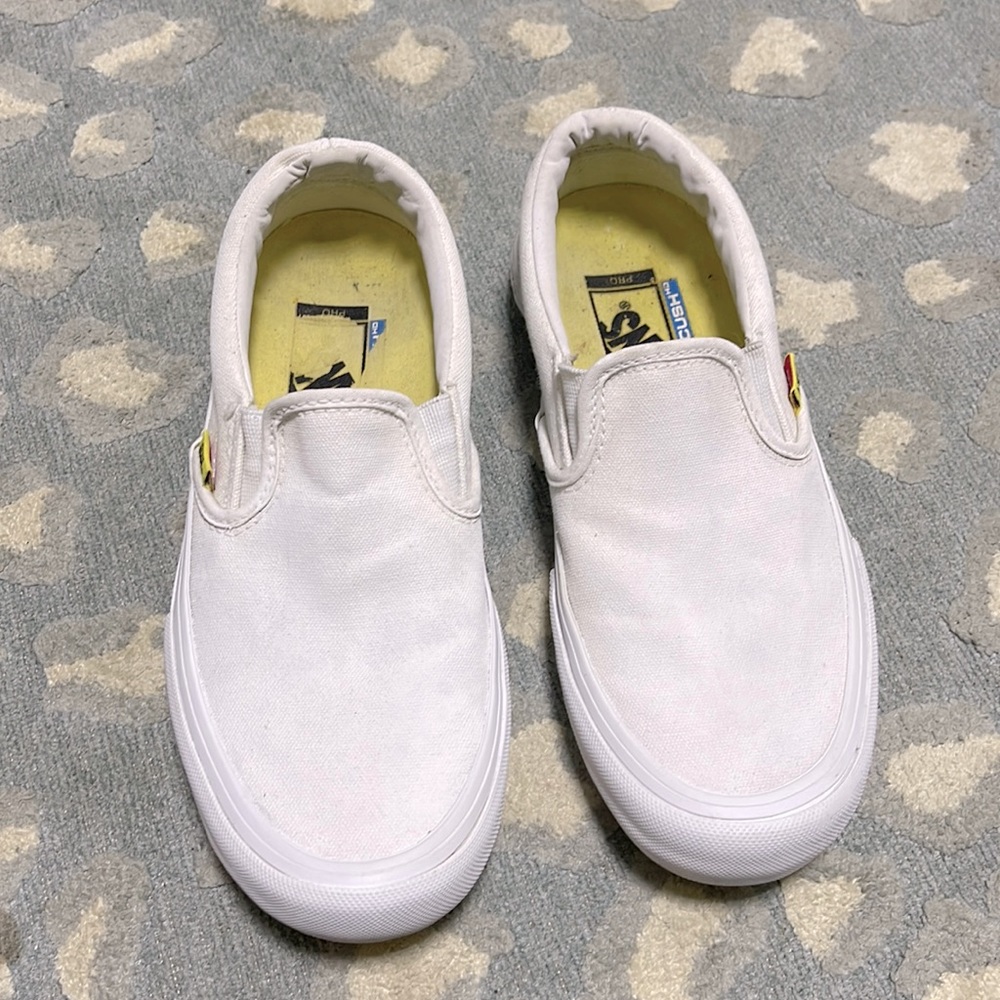 Van slip on yellow bottom